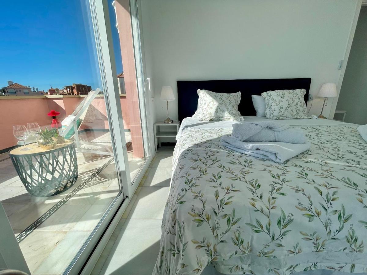 Gatu Villa Oceano Frente Al Mar En Puerto Sherry " Preferente Mayores De 25 Anos Y Familias " El Puerto de Santa María Exteriör bild