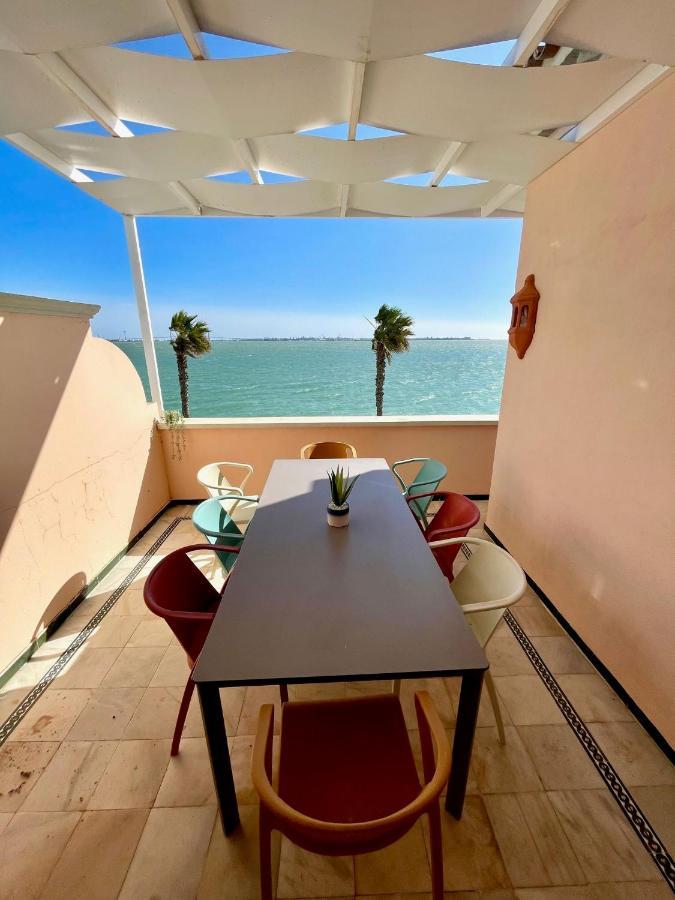 Gatu Villa Oceano Frente Al Mar En Puerto Sherry " Preferente Mayores De 25 Anos Y Familias " El Puerto de Santa María Exteriör bild