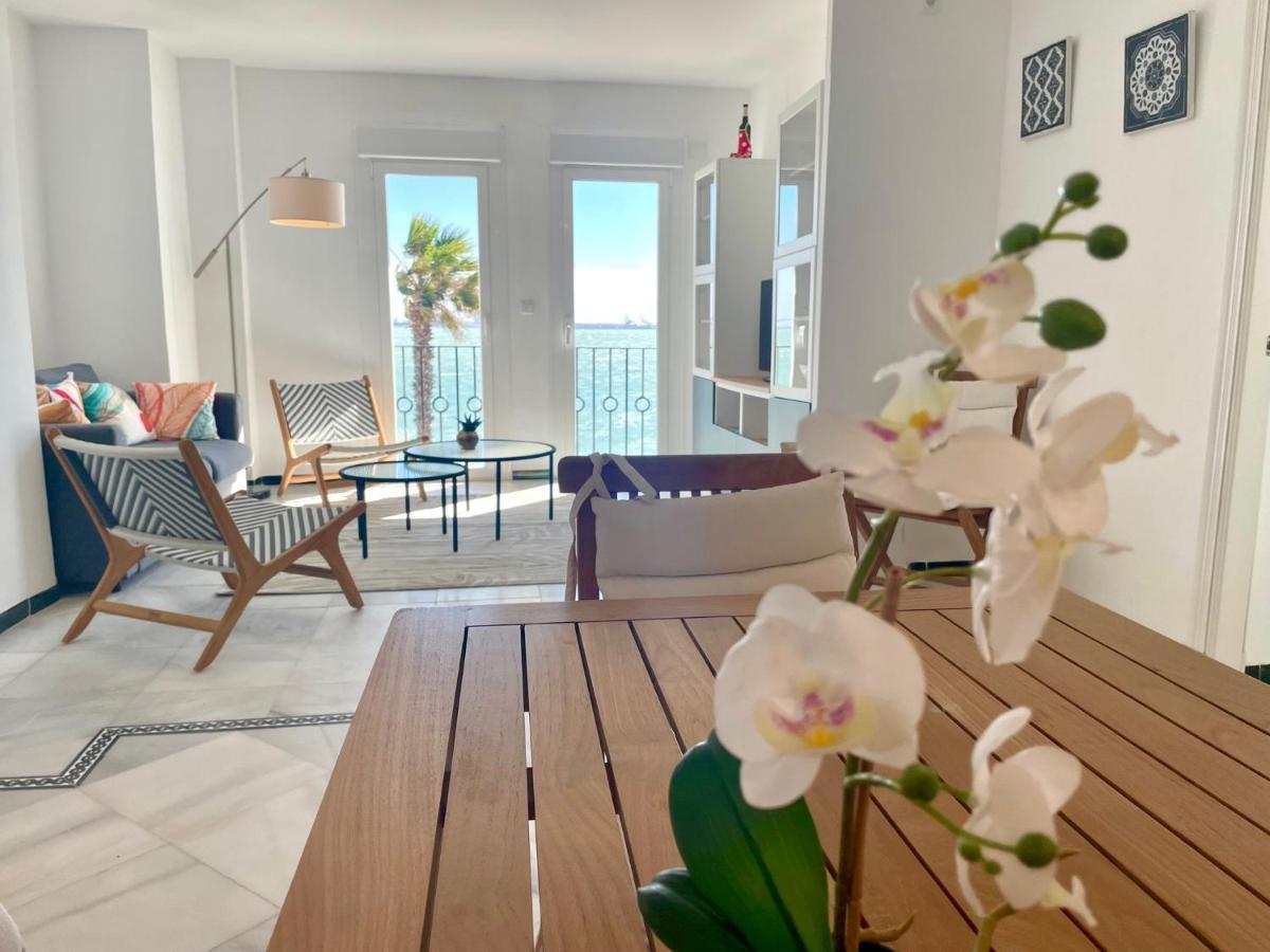 Gatu Villa Oceano Frente Al Mar En Puerto Sherry " Preferente Mayores De 25 Anos Y Familias " El Puerto de Santa María Exteriör bild
